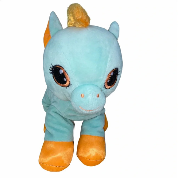 hugfun Other - Hugfun blue unicorn plush